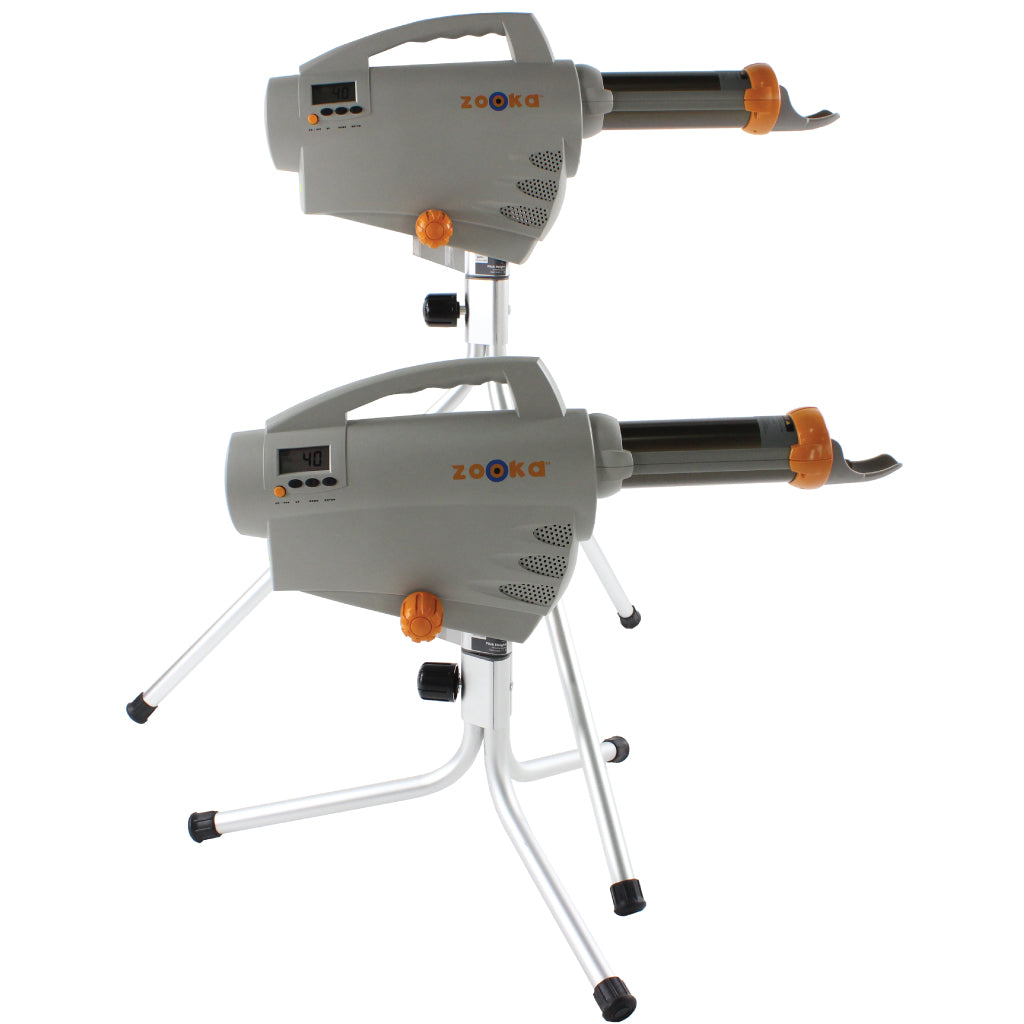 Battery Pitching Machine Cordless Baseball Pitching Machines | Zooka Pitching Machines