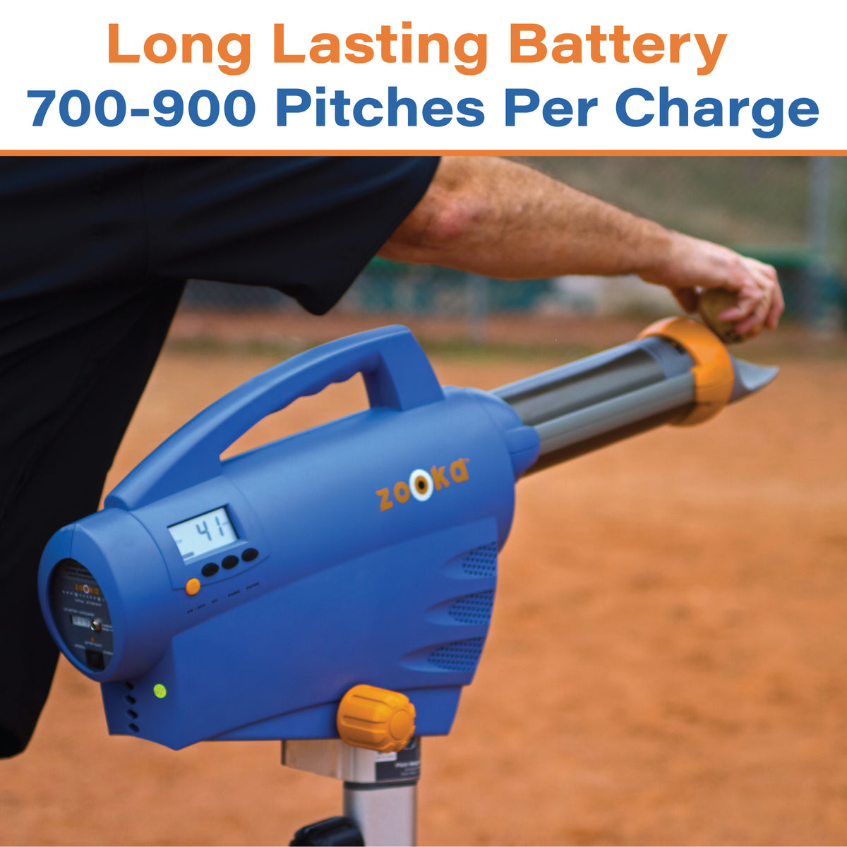Zooka Pitching Machine Short Tripod Portable | ZS740