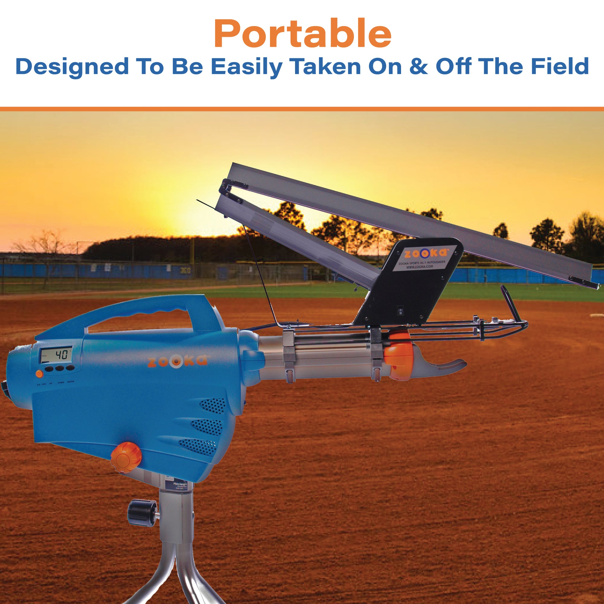 Zooka Zooka AL-1 Autoloader Attachment | Solo Pitching Machine Autoloader Feeder