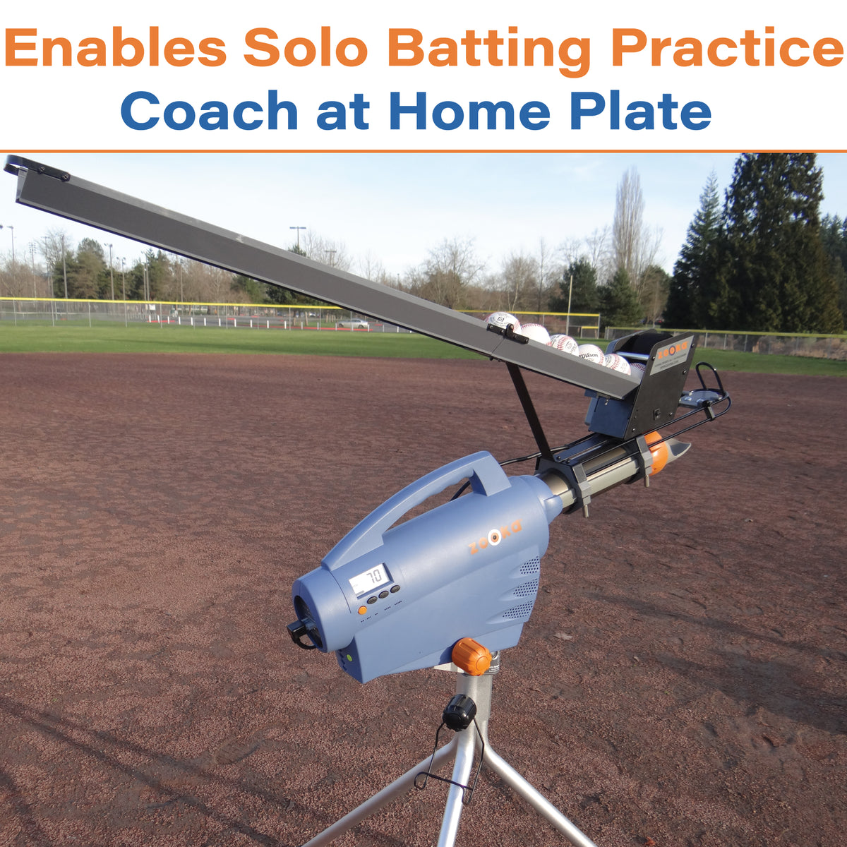 Baseball Pitching Machine Accessories for Solo Individual Practice