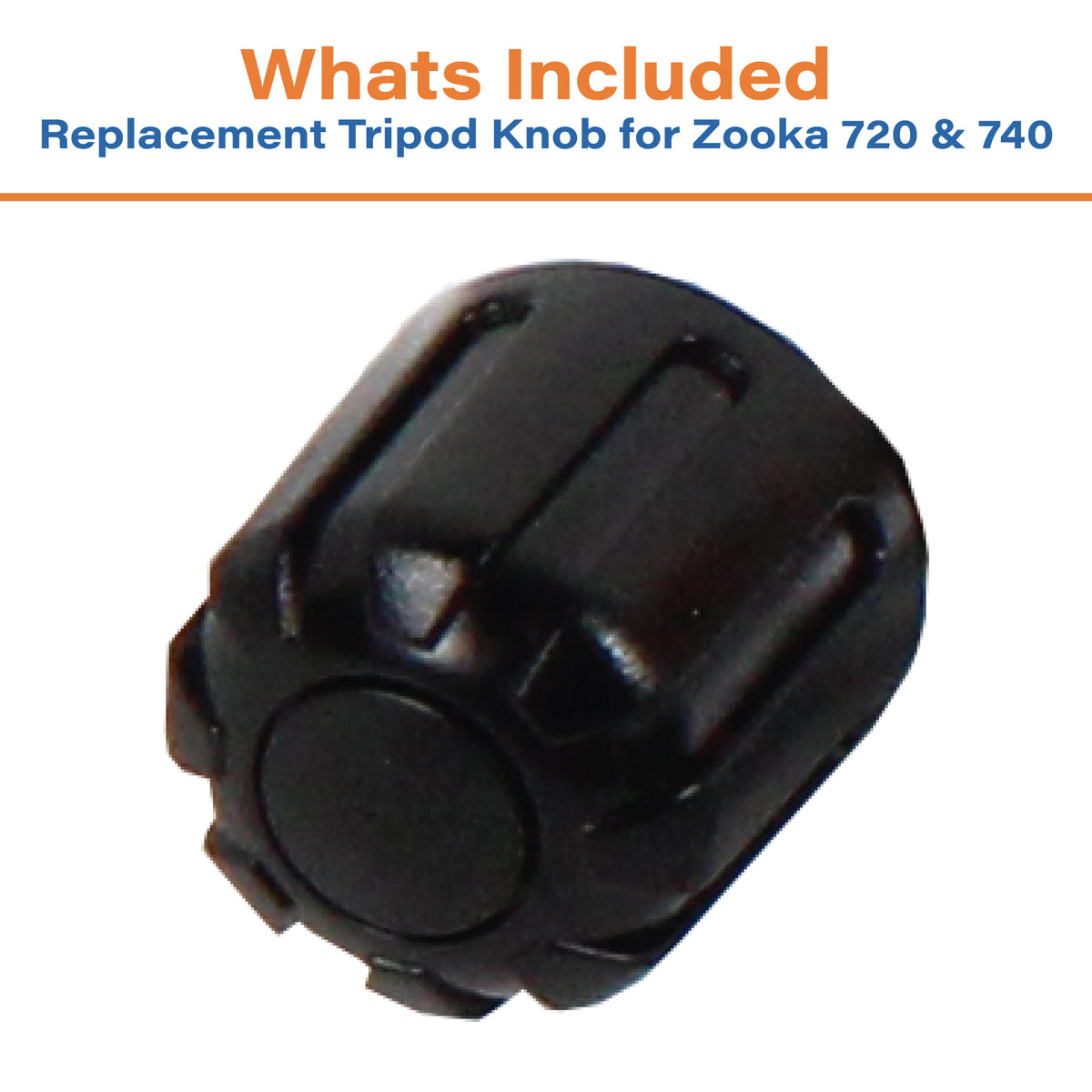 Tripod Knob for Zooka 740 and Zooka 720 Baseball Pitching Machine